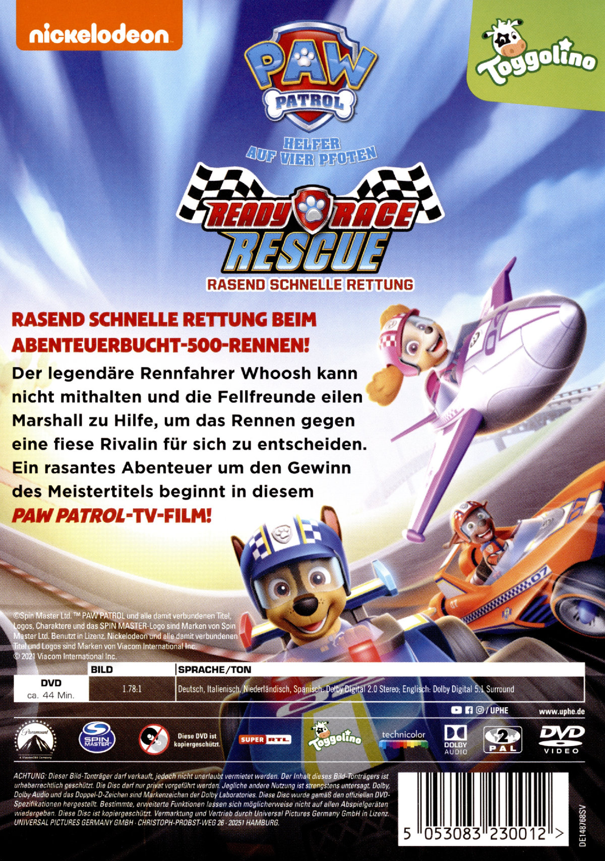 Paw Patrol: Ready Race Rescue - Rasend schnell
