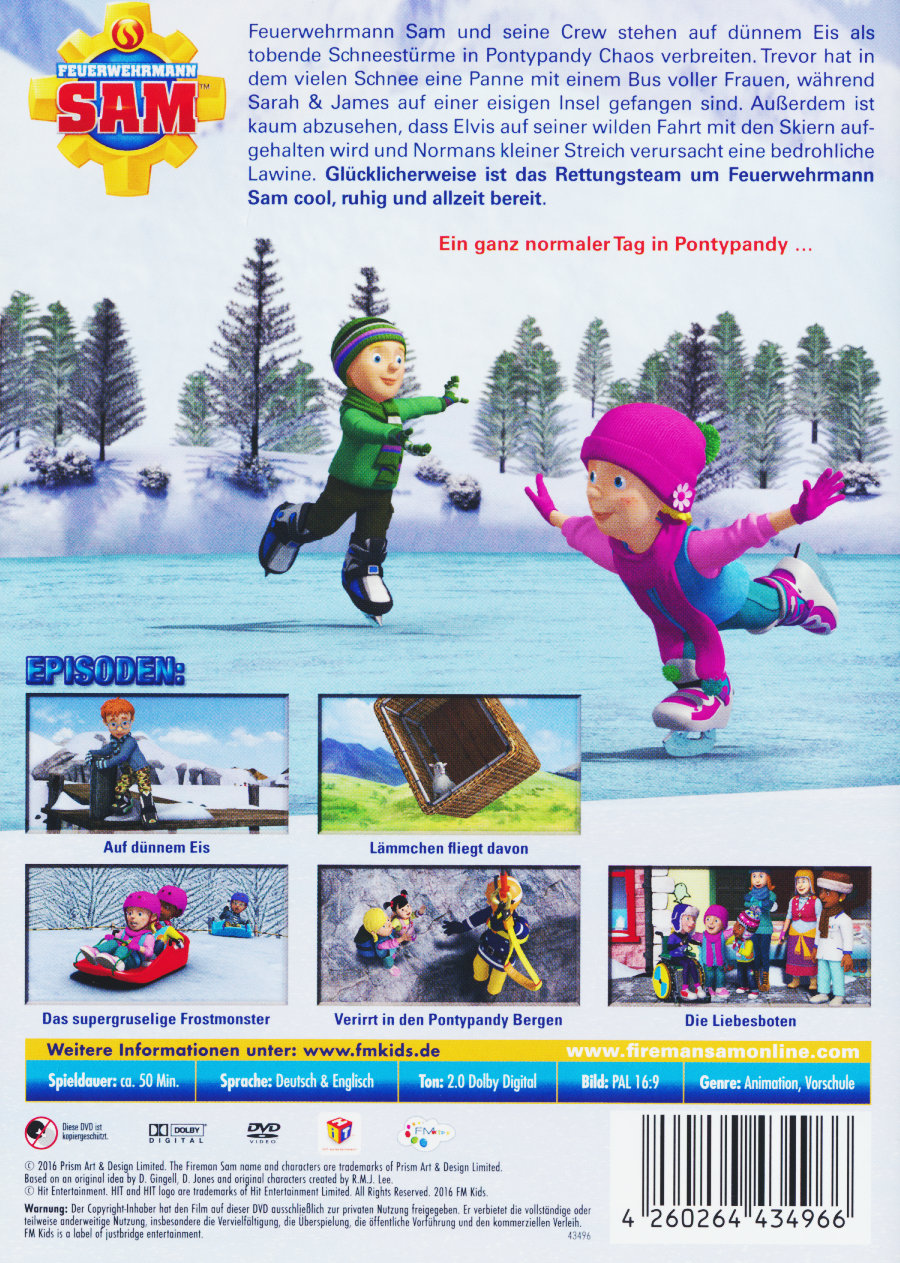 Feuerwehrmann Sam - Auf dünnem Eis - St.9/2