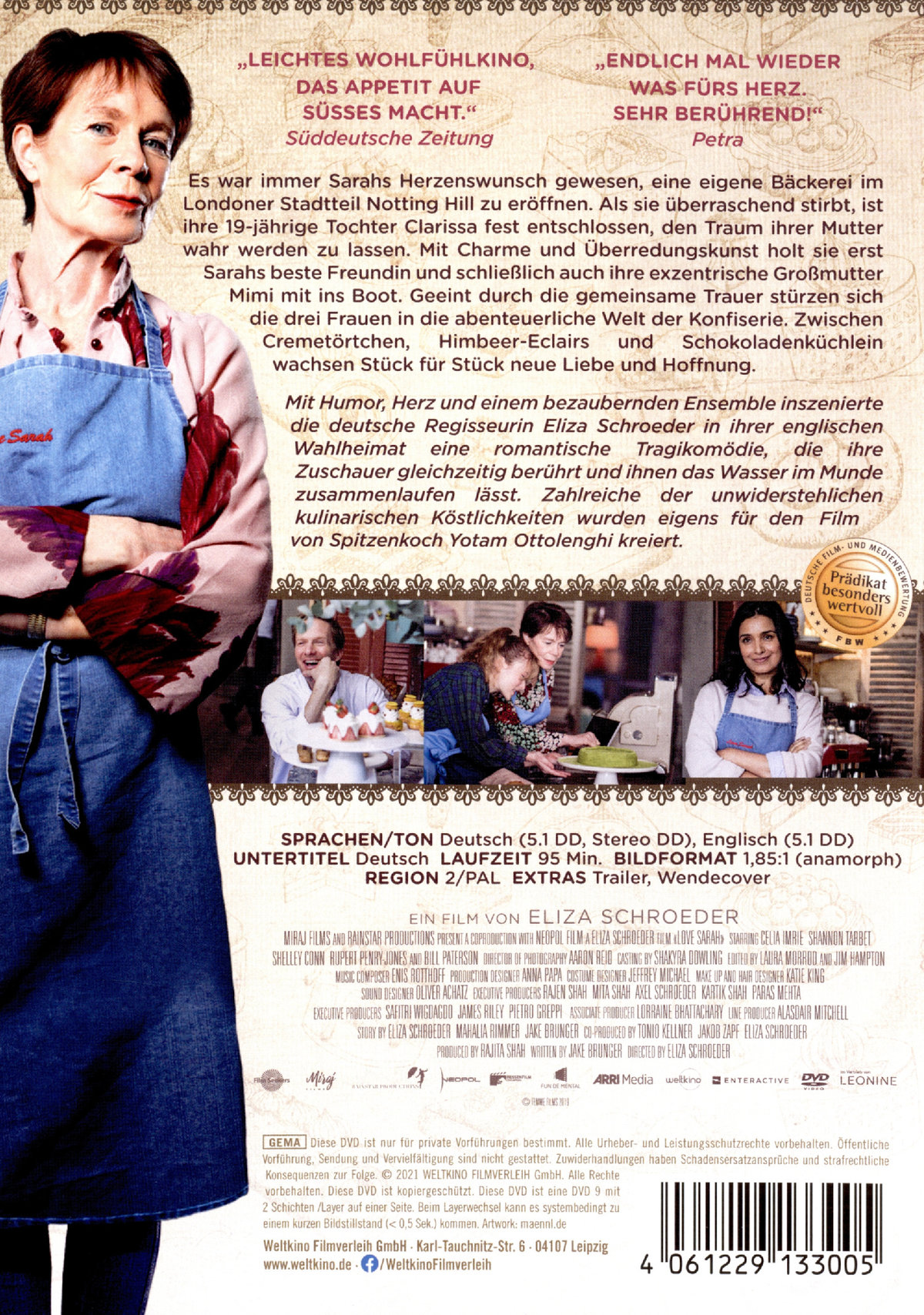 Love Sarah - Liebe ist die wichtigste Zutat