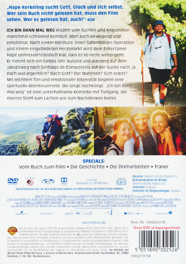 Ich bin dann mal weg